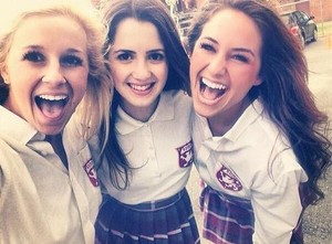  Laura Marano and her high school Friends