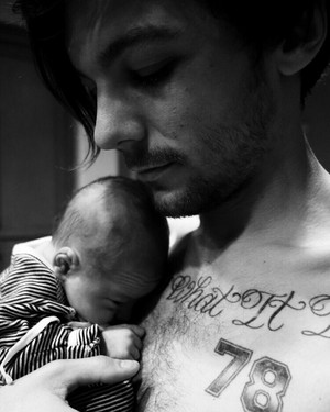  Louis and his baby