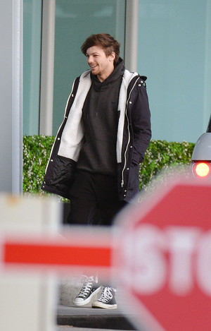  Louis at the Airport in 런던