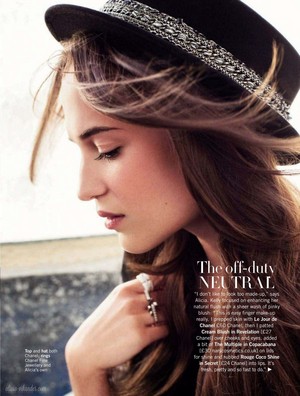  Magazine scans: Glamour UK (October 2013)
