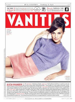  Magazine scans: Vanity Fair (October 2013)