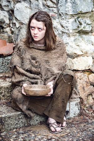 Maisie as Arya Stark - Season 6