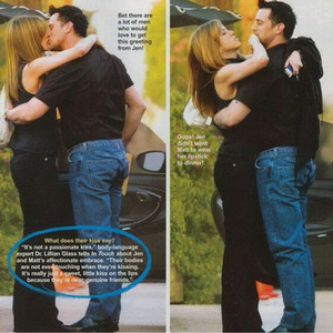 Matt LeBlanc and Jennifer Aniston