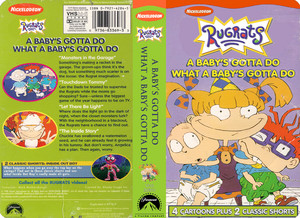  Nicklodeon's Rugrats A Baby's Gotta Do What A Baby s Gotta Do VHS