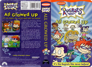 Nicklodeon's Rugrats All Growed Up VHS