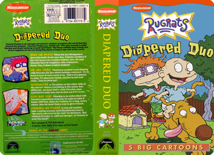  Nicklodeon's Rugrats Diapered Duo VHS
