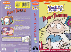  Nicklodeon's Rugrats Tommy Troubles VHS