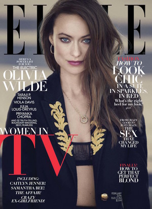  Olivia Wilde on the Cover of Elle Magazine