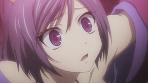  Purple Haired Chick from Seisen Cerberus