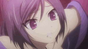  Purple Haired Chick from Seisen Cerberus