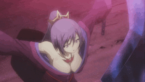  Purple-Haired Maiden from the upcoming Seisen Cerberus ऐनीमे