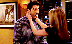 Ross and Rachel kiss