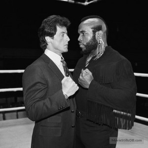  Sylvester Stallone and Mr. T