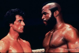 Sylvester Stallone and Mr. T 