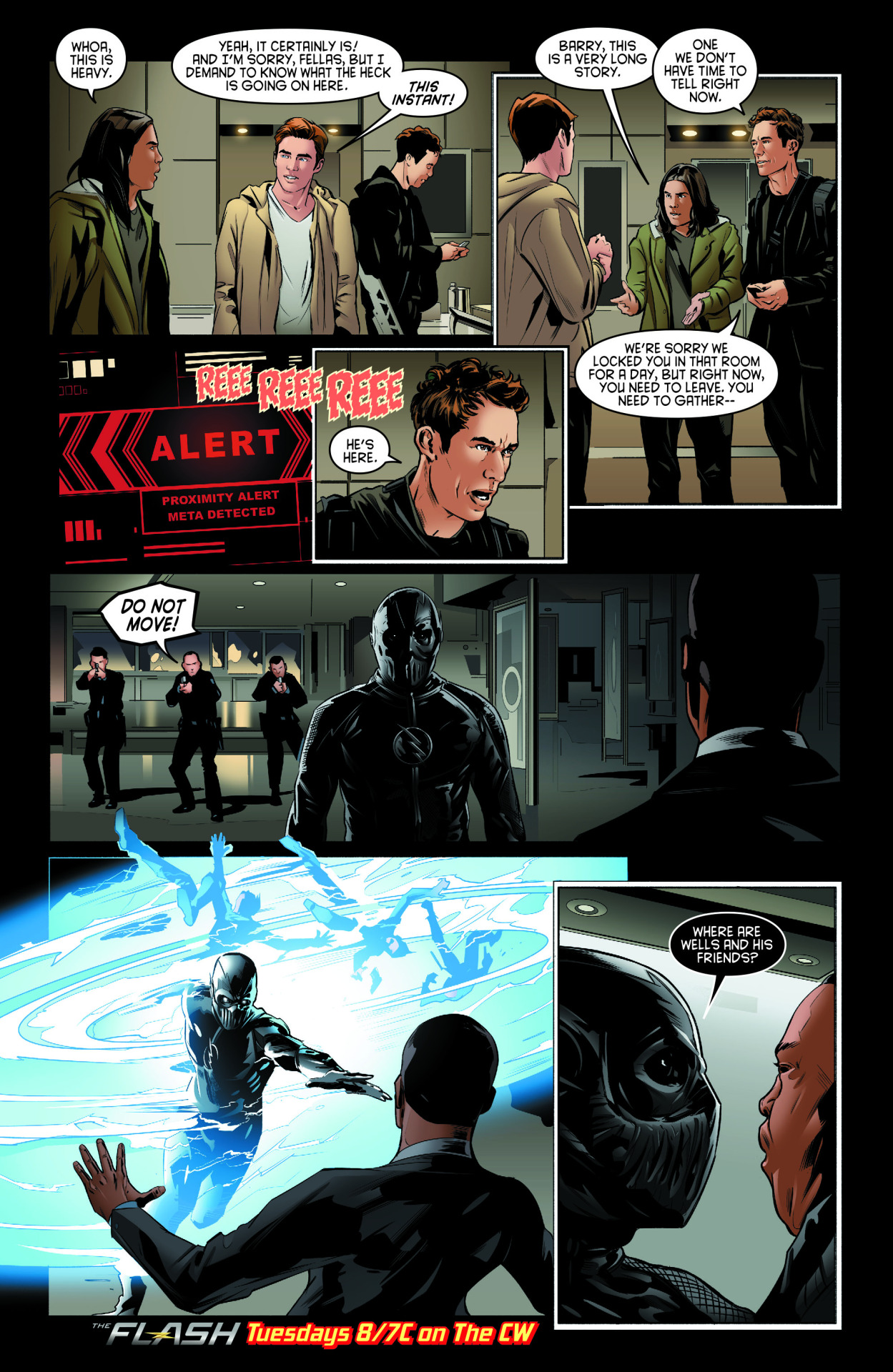 The Flash - Episode 2.14 - Escape from Earth-2 - Comic Preview