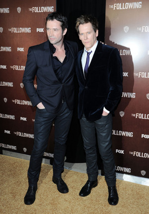 The Following World Premiere - James Purefot and Kevin Bacon