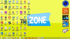  The ZONE Yellow Blue