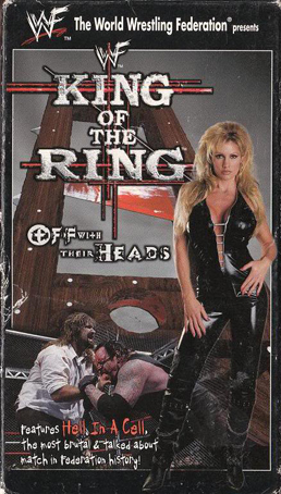  WWF King Of The Ring 1998 US VHS Cover