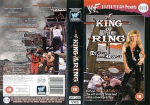  WWF King of the Ring 1998 UK VHS Cover