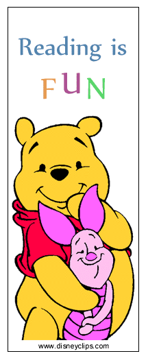  Walt डिज़्नी Crafts - Winnie the Pooh and Piglet Bookmark