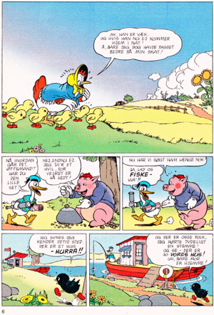 Walt Disney Movie Comics - The Wise Little Hen (Danish Version)