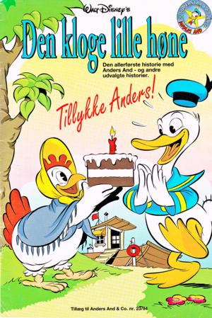  Walt ディズニー Movie Comics - The Wise Little Hen (Danish Version)