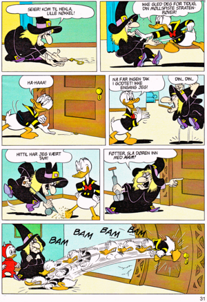 Walt Disney Movie Comics - Trick Or Treat (Norwegian Version)