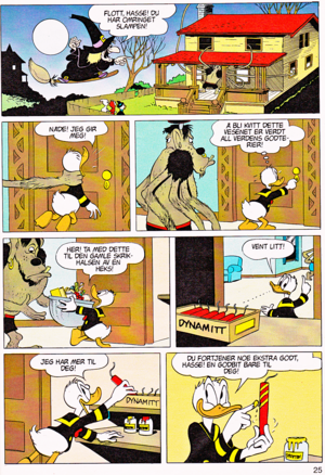  Walt 디즈니 Movie Comics - Trick 또는 Treat (Norwegian Version)