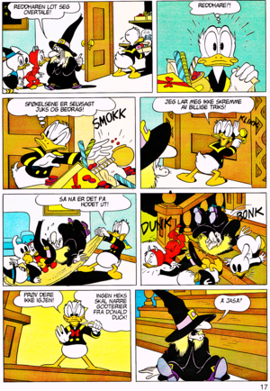  Walt 迪士尼 Movie Comics - Trick 或者 Treat (Norwegian Version)