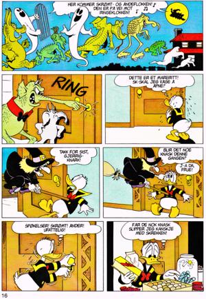 Walt डिज़्नी Movie Comics - Trick या Treat (Norwegian Version)