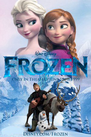  Walt ディズニー s アナと雪の女王 1999 Poster 3