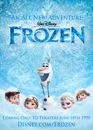  Walt disney s Frozen - Uma Aventura Congelante 1999 Poster 6