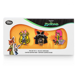  Zootopia Limited Edition Pin Set