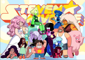 close to all of the steven universe characters