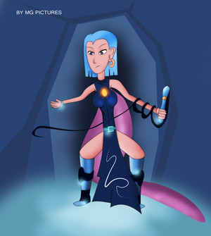  mystick girl illustration سے طرف کی Mac g candys house