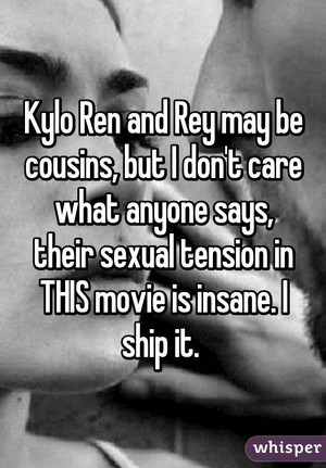  rey and kylo shippers are crazy