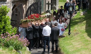  rik mayall funeral