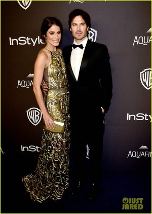  tvd cast at InStyle's Golden Globes 2016 After Party