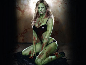  zombie girl door maothebrok