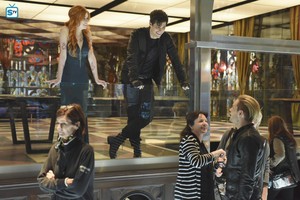  'Shadowhunters' 1x13 Morning étoile, star (behind the scenes)