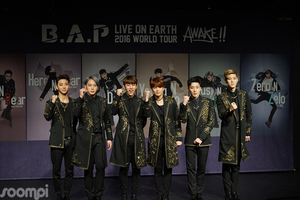  B.A.P World Tour konzert Press Conference