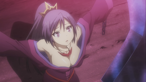  Buxom Maiden with Purple Hair from the upcoming Seisen Cerberus animé