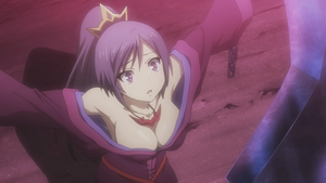  Buxom Purple-Haired Maiden from the upcoming Seisen Cerberus animê