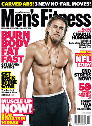  Charlie Hunnam - Men's Fitness Cover - 2010