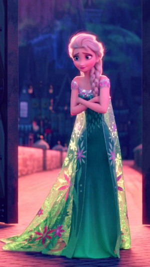  アナと雪の女王 Fever Elsa Phone 壁紙