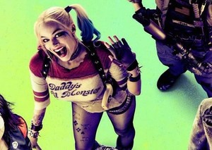  Harley on a Suicide Squad poster