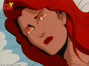  Jean Grey from "X-men: The Animated Series"