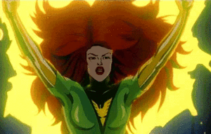  Jean Grey from "X-men: The Animated Series"