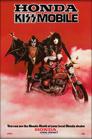  吻乐队（Kiss） ~Honda Hawk Promo Poster