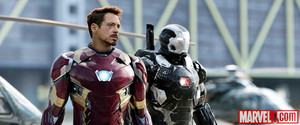  Marvel Reveals New 'Captain America: Civil War' fotografias